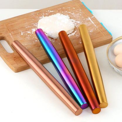 Four Stainless Steel Rolling Pin